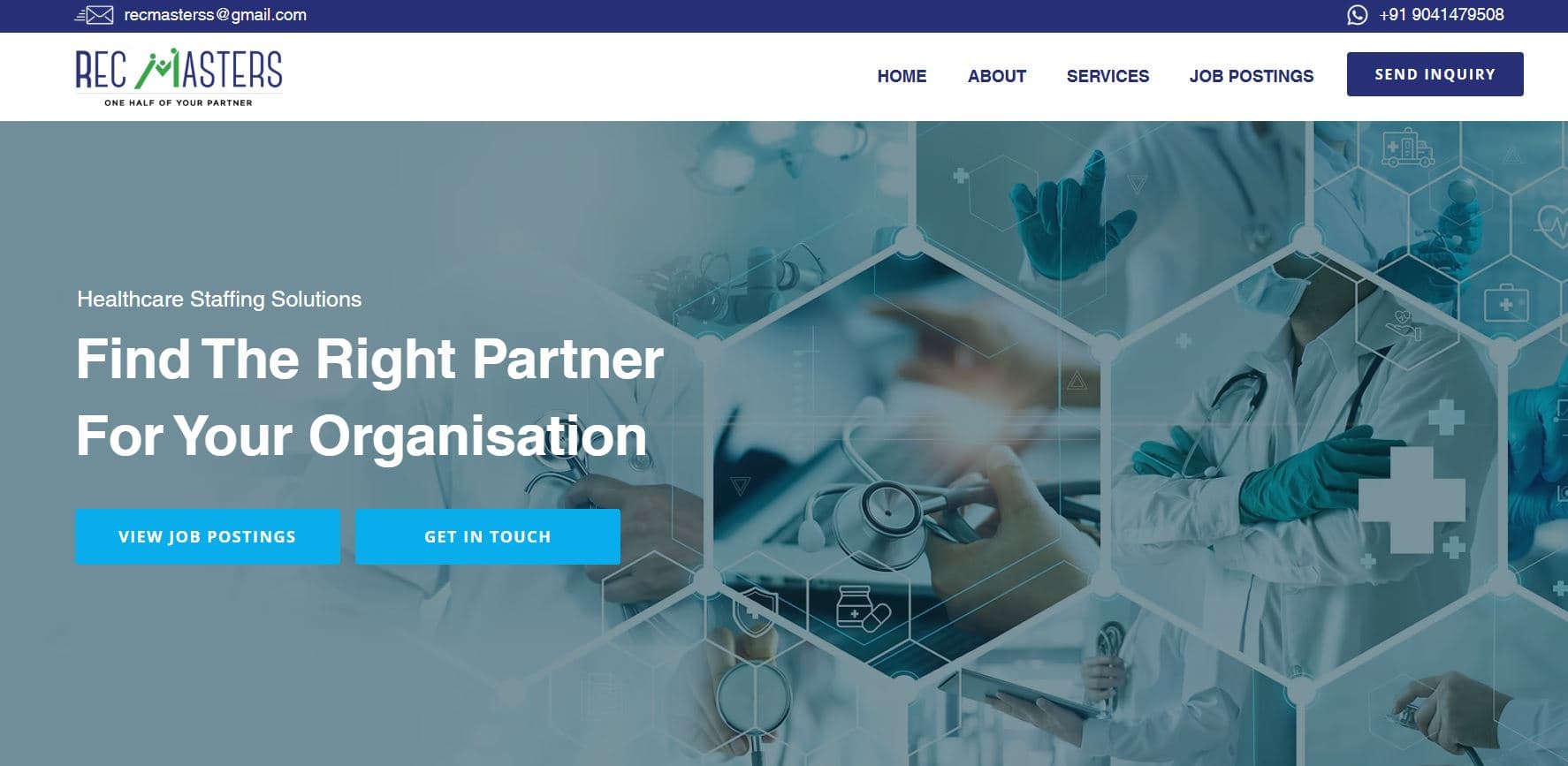 Healthcare Recruitment Website